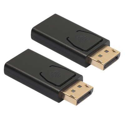 

2 x Gold-plated Display Port DP Male to HDMI Female Adapter Converter