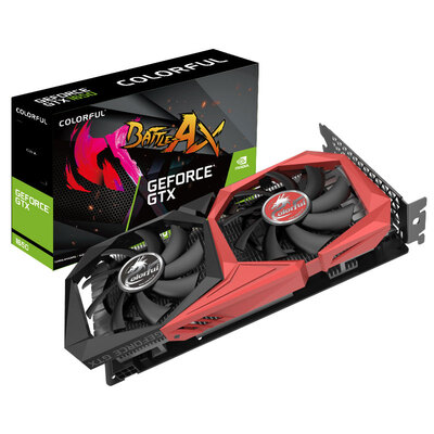 

Colorful Tomahawk GeForce GTX 1650 4G GDDR5 Esports Game Graphics