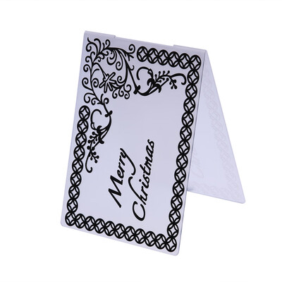 

1pc Plastic Embossing Template Scrapbooking Photo Album DIY Craft Decor