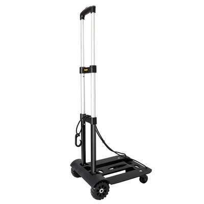 

Ktaxon 100lbs Folding Luggage Cart Portable Heavy Duty Solid Construction Utility Moving Dolly Cart Hand Truck Compact