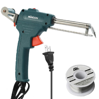 

KKMOON EU 60W 220V Manual Soldering Machine Household Electric Iron Set Handheld Soldering Iron Rework Station Soldering Tool