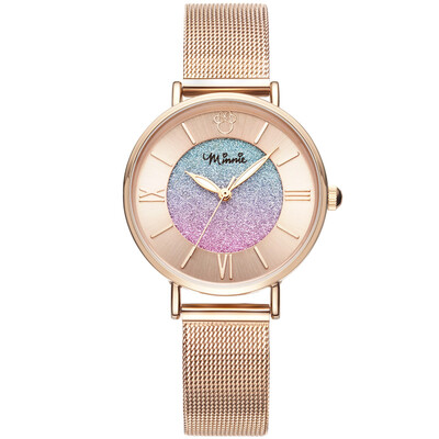 

Disney Disney watch female fashion trend girl quartz watch gradient color dial student female watch MK-11289RG