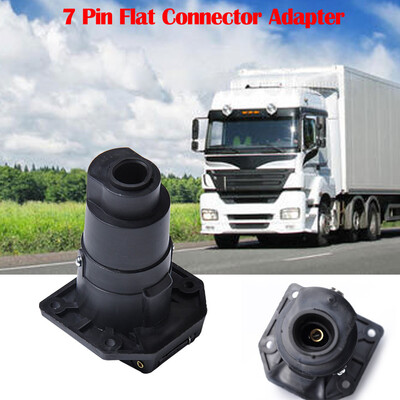 

Tailored 7-PIN Trailer Plug American 7 Pin Flat Connector Adapter 12V Tow Bar New