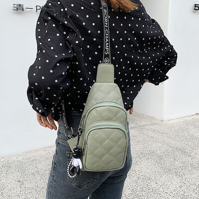 

Net red pouch handbags new 2019 fashion trend chest bag small fresh wild insyang air shoulder Messenger bag