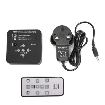 

34MP Full HD Industrial Electronic Digital Video Microscope Camera for Phone CPU PCB Repairing with Remote Control