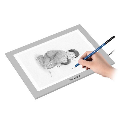 

Aibecy A5 Ultra Bright LED Light Box Tracing Pad Therapy Energy Lamp 25000 Lux Stepless Dimming Drawing Artcraft Board with Dimmer