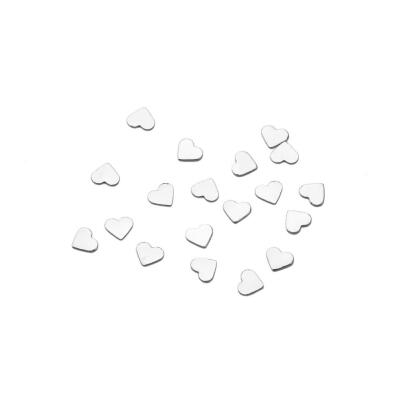 

20pcs 3D Love Heart Copper Nail Art Charm for DIY Manicure Metal Stud Decor