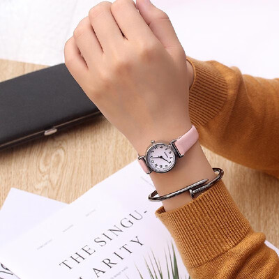 

Girl Student Simple Cute Watch Retro Small Dial Quartz Watches
