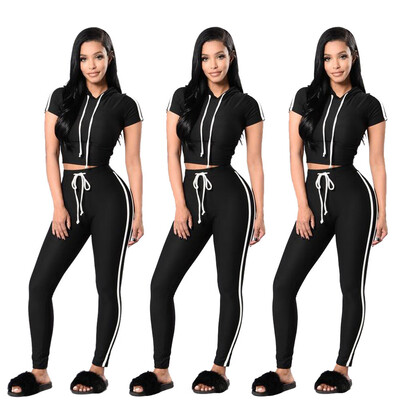 

Roseonmyhand Women Ladies Pullover Hoodies Sweatshirt TopsPants Sport Wear Casual Sets