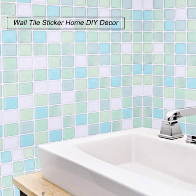 

Decorative StickerSelf-Adhesive Waterproof Wall Tile Sticker Home Bathroom Kitchen DIY Decoration Tile Sticker