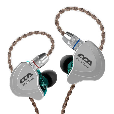 

CCA C10 4BA1DD Hybrid In Ear Earphone HIFI DJ Monitor Running Sport Earphone Headset Earbud With Detacable Upgraded Cable