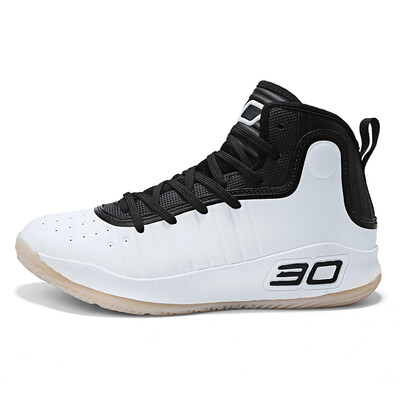 

Couple basketball shoes men spring shock wear-resistant breathable high-top boots sneakers running shoes women