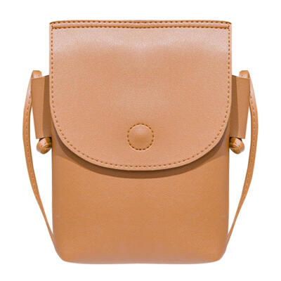 

Women Shoulder Crossbody Bags Girls PU Leather Casual Flap Mini Phone Purse