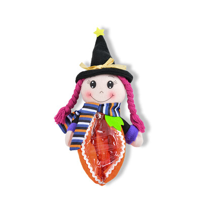 

New&new fine arts Halloween doll candy bag doll cute creative funny decoration children candy cans gift party prizes candy bags A