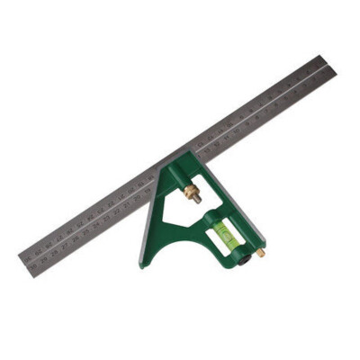 

Adjustable Engineers Combination Try Square Set Right Angle Ruler Steel Rule Multi-functional Measuring Tools Accessories