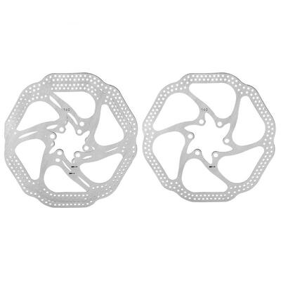 

Greensen Mountain Bike Mechanical Disc Brake Cycling Bicycle Front Rear Set with 160mm Rotors