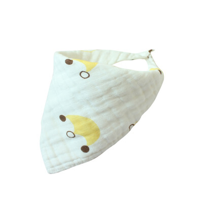 

8 Layers Baby Kids Soft Cotton Gauze Bib Towelborn Saliva Scarf Burp Cloths