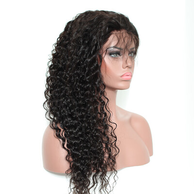 

Dolago 13x6 Lace Front Wigs For Women Curly Human Hair Wigs 250 Density Indian Glueless Lace Front Wig Full Black Virgin
