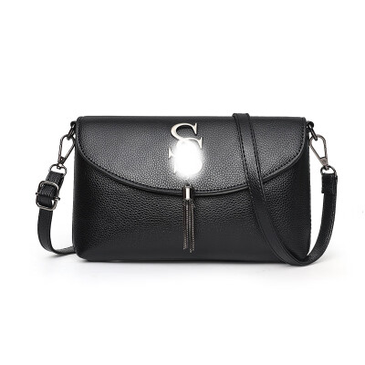 

Bag female 2019 new wave Korean version of the wild Messenger bag chain bag PU leather small female bag shoulder bag personality fashion