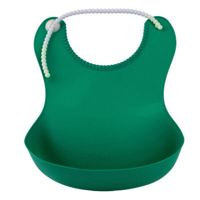 

Baby Silicone Bibs Waterproof Feeding Baby Saliva Towel Newborn Aprons Baby Bibs 4 Colors