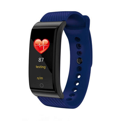 

F4 Silicone Strap Smart Wristband Blood Pressure Heart Rate Monitor IPS Color Screen Smart Bracelet For Men And Women