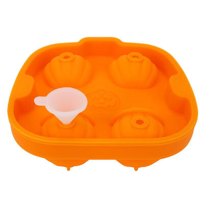 

3D Pumpkin Shaped Ice Cube Mold Bar Ice Cube Tray Maker Chocolate Mould
