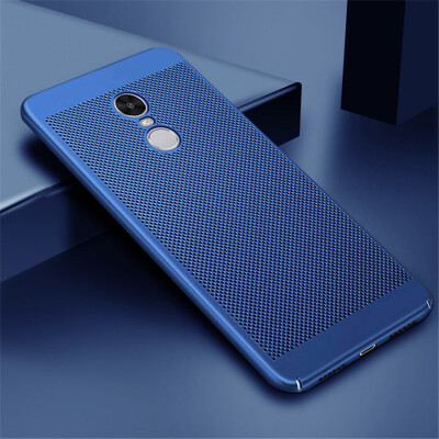 

Goowiiz Phone Case For Xiaomi Mi 55X5s5s Plus66X6 Plus Full Protection Slim Hard PC Breathable Grid Back Cover