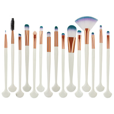 

Toponeto 15PCS Cosmetic Makeup Brush Lip Makeup Brush Eyeshadow Brush