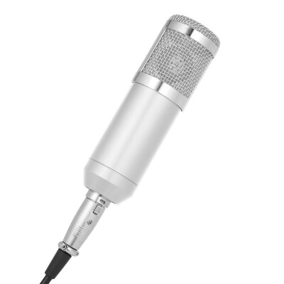 

BM800 Wired Condenser Microphone Studio Sound Professional Recording Device Live Broadcasting Mic with Shock Mount Sponge Protecto