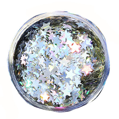 

Toponeto 15g Mixed Round Thin Nail Art Glitter Paillette Nail TipGel Polish Decoration