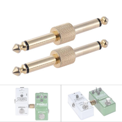 

2 Pack 14 Inch 635mm Guitar Effect Pedal Coupler Connector Straight Type Guitar Pedal Board Accessory