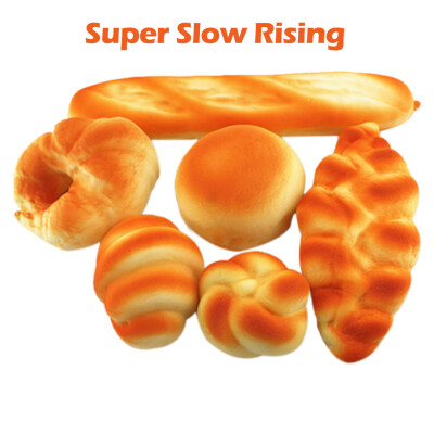 

Siaonvr 6pcs Simulated Bread Set Scented Slow Rising Kids Gift Fun Stress Relief Toy