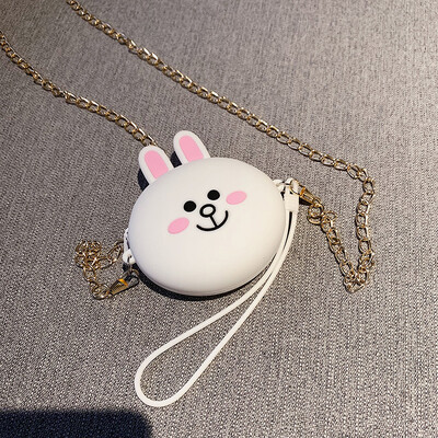 

2019 new wild little bear chain mini cosmetic bag cartoon cute Mickey Mouse girl shoulder Messenger bag