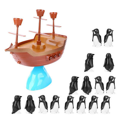 

Greensen Penguin Parent-Child Interactive Desktop Game Overlay Balance Training Game