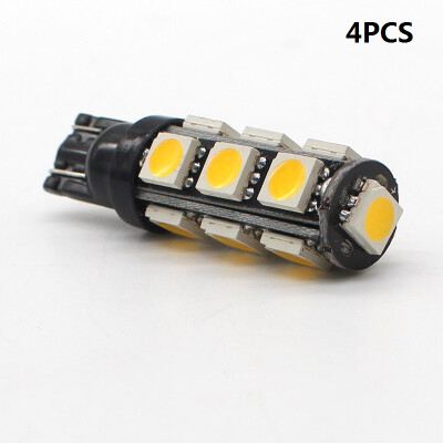 

4PCS Super Warm White T10 5050 13SMD Car RV Camper Backup LED Light Bulbs 194 921 912