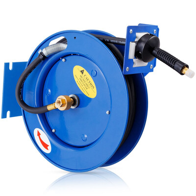 

300 PSI 38" x 25 Auto Rewind Retractable Compressor Hose Reel
