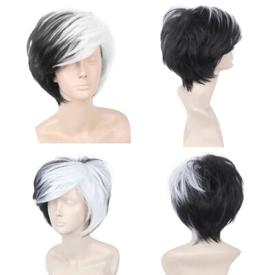 

〖Follure〗Rocker Men Fashion Short Hair Wig Perfect For Carnivals Party Cosplay Festival