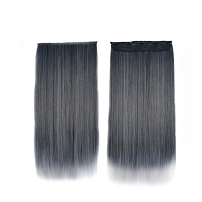 

〖Follure〗Personalized Fashion Trends Grandma Gray Gradient Wig Straight Hair