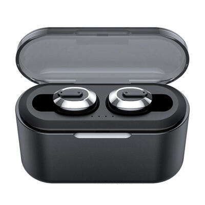 

T2 TWS Mini Smart Bluetooth 50 Stereo Earphones with 2200mAh Charging Case