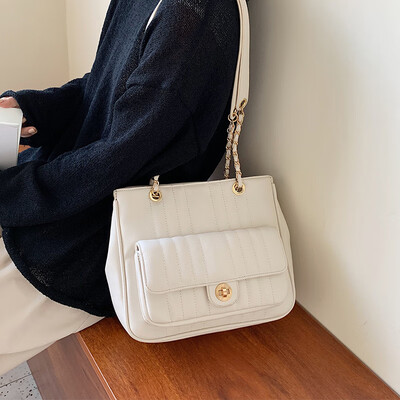 

High-end fashion big bag handbag 2019 new ladies casual shoulder bag wild ins chain messenger bag