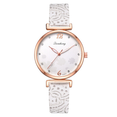 

Fashion printed watch snowflake mirror rhinestone scale noble female watch