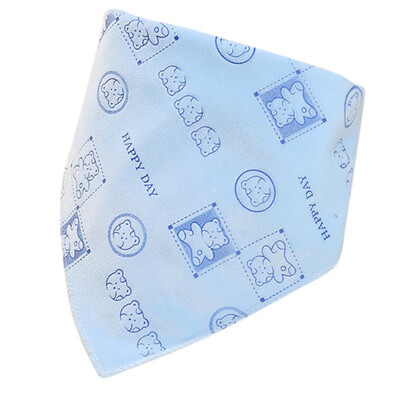 

Baby Bibs Boy Girl Cartoon Animals Water Absorb Bib Burp Cloth Triangle Soft Velvet Baby Saliva Towel Accessories