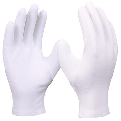 

Fuxing FX522 white ceremonial gloves wenwan gloves labor insurance gloves thin gloves work gloves 12 to install