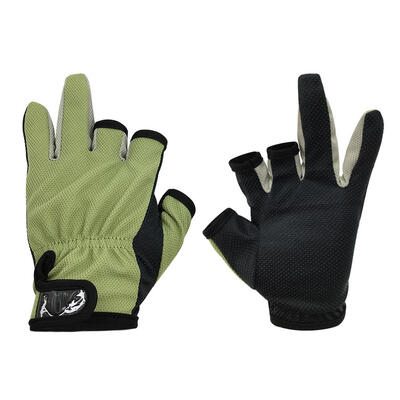 

1 Pair Outdoor Sports Anti-slip Breathable Fishing Gloves Portable Tackles