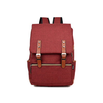 

Tailored Fashion Men Bag Canvas Backpack Women Oxford Travel Bags Retro Backpacks RD