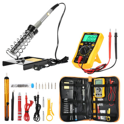 

FSK - 166 Soldering Iron Kit with Adjustable Temperature Welding Tool