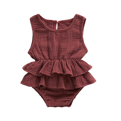 

Newborn Infant Baby Girl Cotton Romper Jumpsuit Bodysuit Clothes Outfit Sunsuit