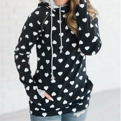 

Starmoon Fashion Women Casual Loose Long Sleeve Zipper Strappy Sweatshirt Tops