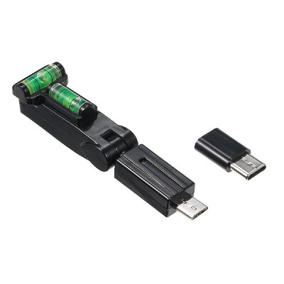 

Rotating Mobile Phone Leveling Instrument Mini Compact High-Precision OTG Connects to Phone