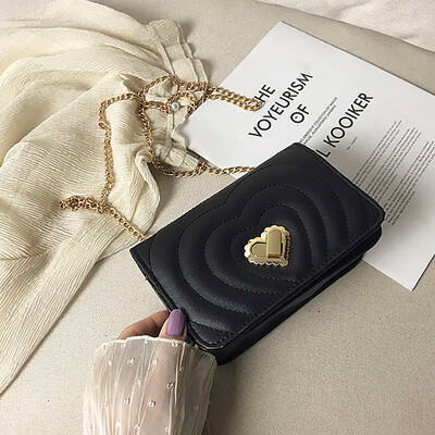 

Tailored Fashion Women Crossbody Bag Shoulder Bag Love Striped Handbag Phone Bag Coin Bag
